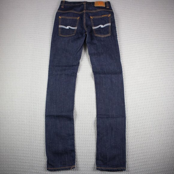Nudie Jeans Thin Finn Organic Dry Denim Jeans 30x34 - Picture 1 of 8